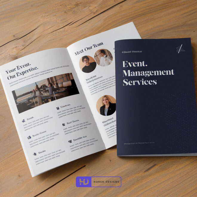 Brochure Design in Hyderabad - Brochure Design for Event Management - Brochure Design in India-101