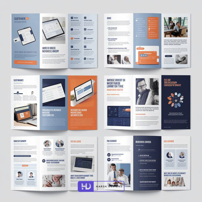 Brochure Design in Hyderabad - Brochure Design for Software Solutions - Brochure Design in India-103