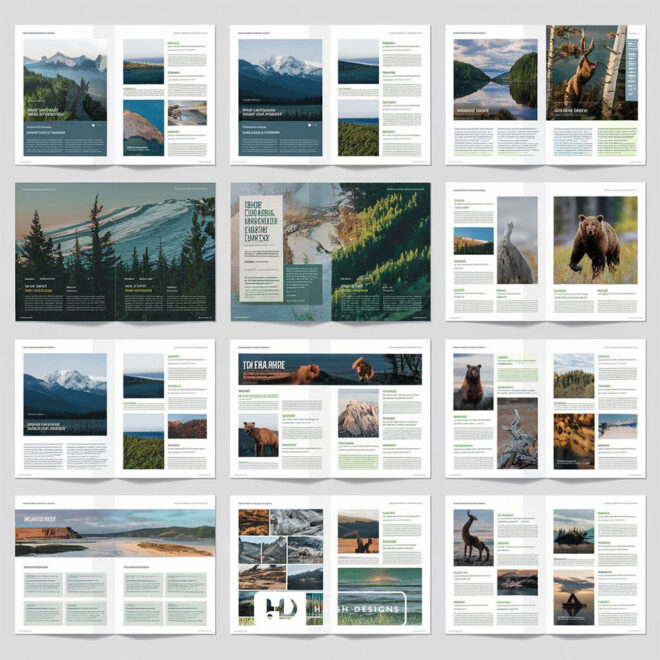 Brochure Design in Hyderabad – Brochure Design for Forest Stay – Brochure Design in India – Catalogue Design in India