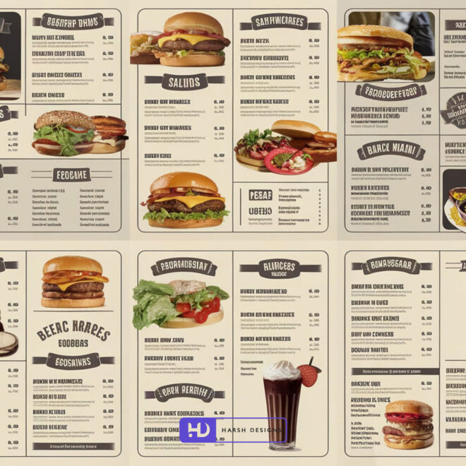 Brochure Design in Hyderabad – Brochure Design for Menu Card – Brochure Design in India – Catalogue Design in India