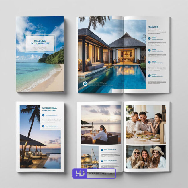 Brochure Design in Hyderabad – Brochure Design for Resort – Brochure Design in India – Catalogue Design in India