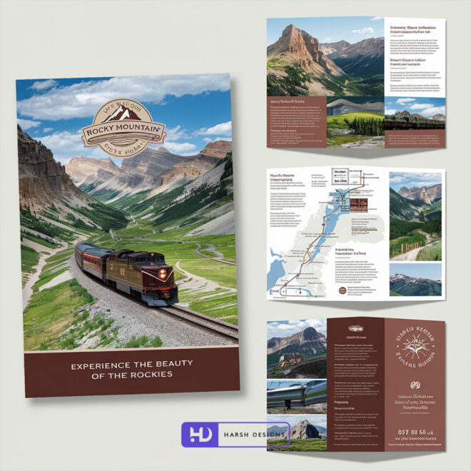 Brochure Design in Hyderabad – Brochure Design for Rocky Mountains – Brochure Design in India – Catalogue Design in India