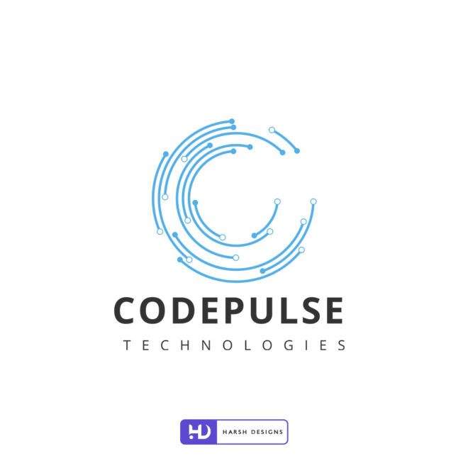 CODEPULSE TECHNOLOGIES - Software Development Logo Design - Technology Logo Design - Networking Logo Design - Corporate Logo Design - Corporate Logo Design - Graphic Designer Service in Hyderabad-2
