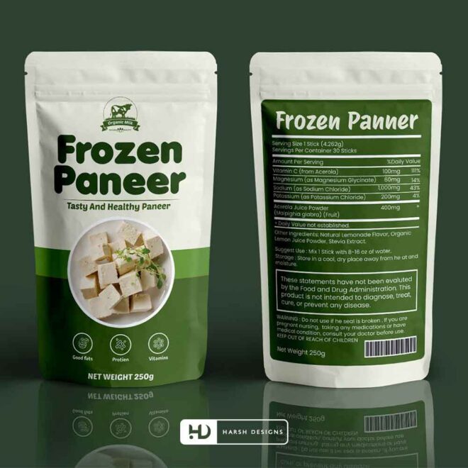 Frozen-Paneer-Pouch-Packaging-Design,-Product-Design,-Package-Design-and-3D-Modeling-Service-in-Hyderabad