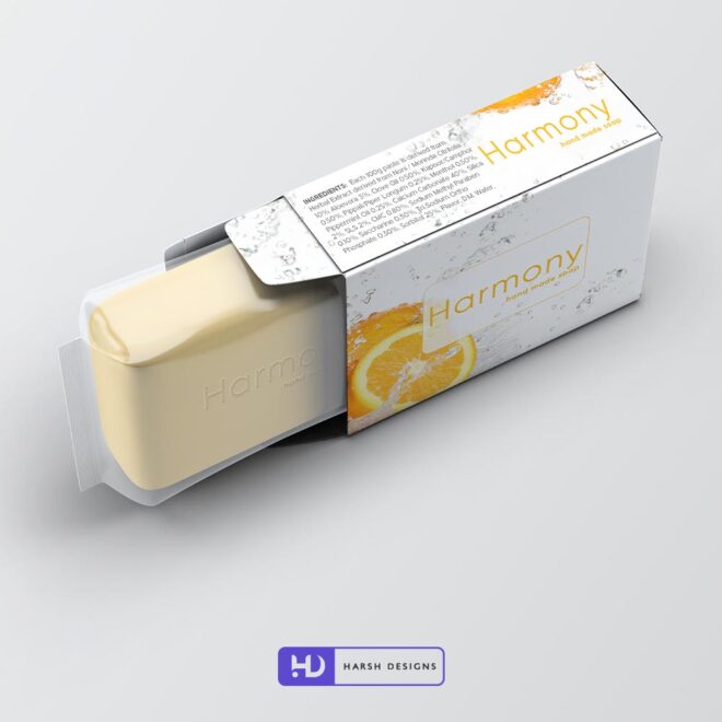 Harmony Soap Outer Box Packaging Design, Product Design in Hyderabad, Package Design and Graphic Design Service in Hyderabad (2)