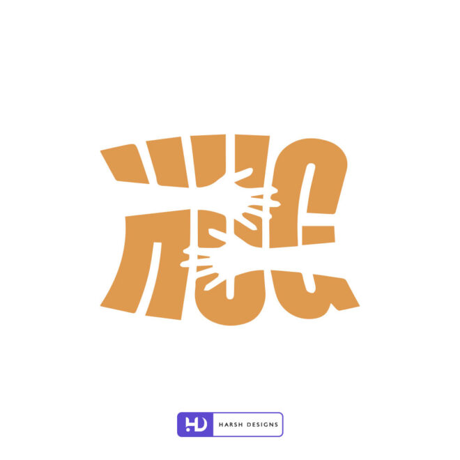 Hug emblem logo design with emotional and wellness branding created by Harsh Designs graphic designer service in Hyderabad, India (2)