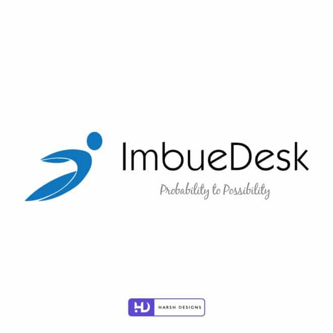 ImbueDesk Propability to Posability - Informatonal Technology Logo - Abstract Logo Design - Web development Logo Design - Corporate Logo Design - Graphic Designer Service in Hyderabad-2