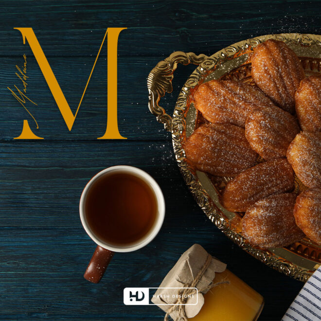 Madeleine monogram signature logo design for luxury corporate branding created by Harsh Designs logo design service in Hyderabad, India (1)