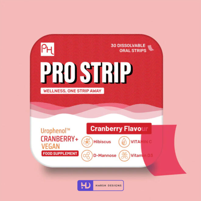 Pro strip Oral Strips-prowisehealthcare-Product Designing Service in Hyderabad-Package Design Service in Hyderabad-3D Modeling Service in Hyderabad 7