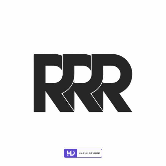 RRR Logo Design - Sports Logo - Monogram Logo Design - Cricket Team Logo Design - NGO Logo Design - Graphic Designer Service in Hyderabad-2
