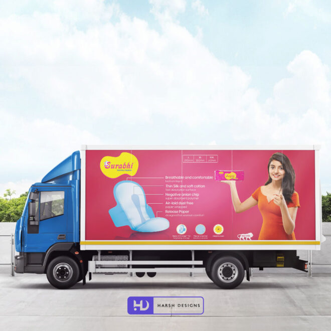 Surabhi Sanitary Pads Banner Design – Brochure Design in Hyderabad – Brochure Design in Bangalore – Brochure Design in India – Catalogue Design in India