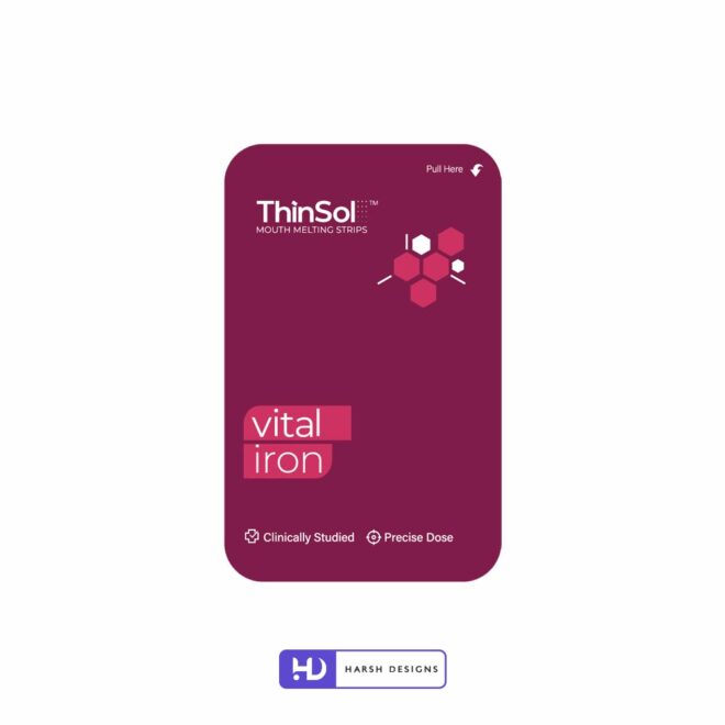 ThinSol Vital Iron Packaging Design, Product Design, Package Design and 3D Modeling Service in Hyderabad (1)