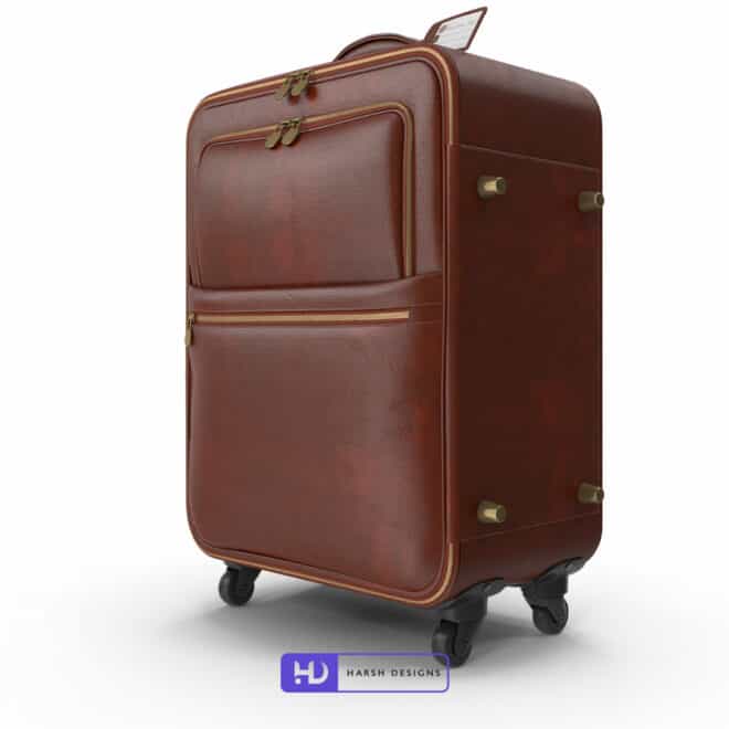 Travel Bag Suitcase - 3D Modeling for Product Packaging in Hyderabad, India 1