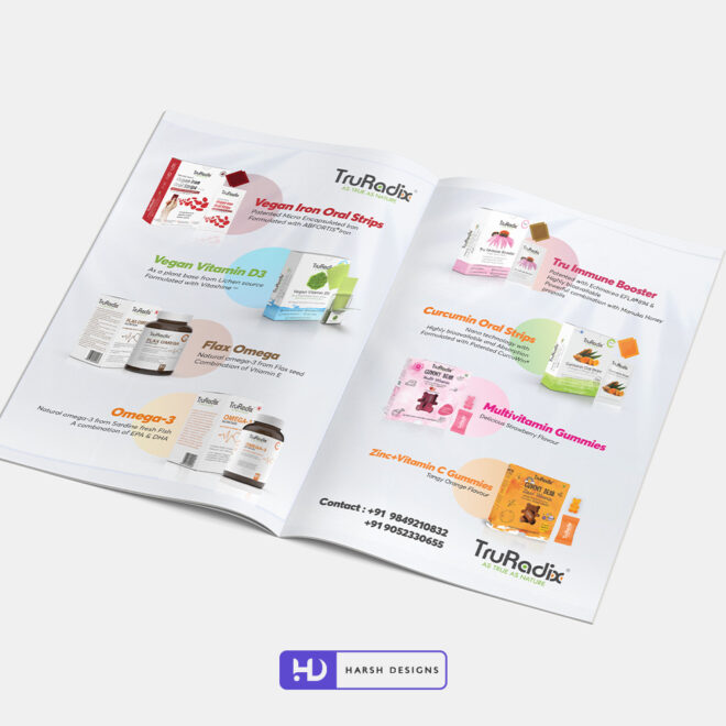 TruRadix Brochure Design 2 - Corporate Identity and Business Stationery Design - Harsh Designs