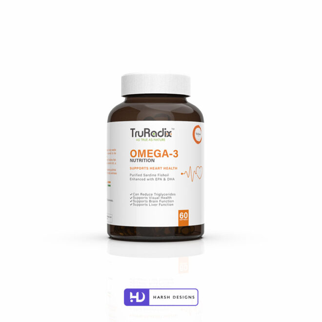 TruRadix Omega 3D Product Packaging Visualization Harsh Designs 3D Modeling for Product Packaging Design Service in Hyderabad