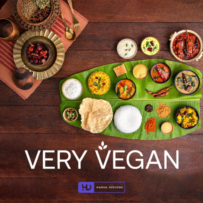 Very Vegan wordmark logo design for vegan food and plant-based branding created by Harsh Designs logo design service in Hyderabad, India (1)