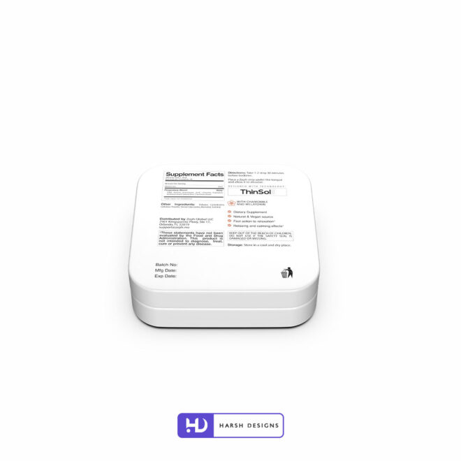 Zeph Sleep Oral Strips 3D Product Packaging Visualization Harsh Designs 3D Modeling for Product Packaging in Hyderabad (6)