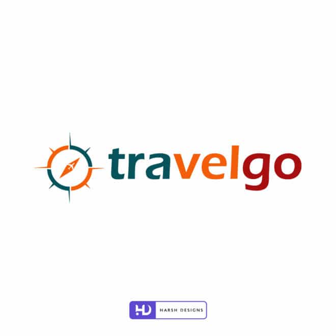 travelgo - WordMark Design - Traveling Agency Logo Design - Logo Design Service in Hyderabad-1