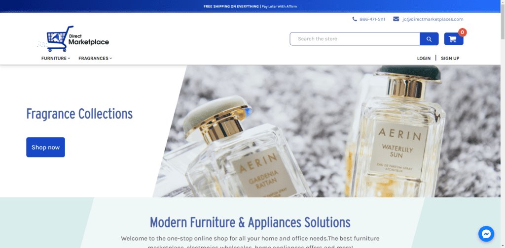 Modern Furniture Appliances solutions Direct Marketplace 1