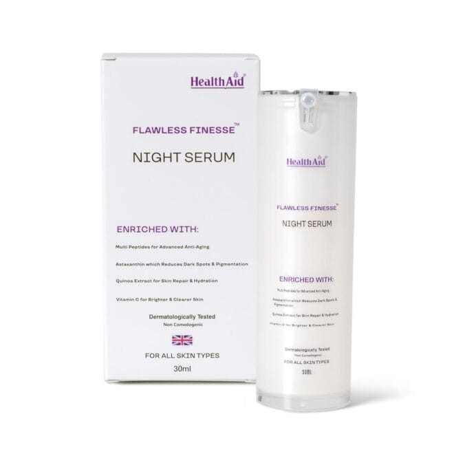 HealthAid-Night-Serum-Product-Packaging-Design