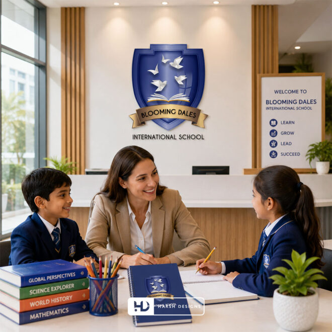 Blooming-Dales-International-School-Education-School-Logo-Design-Service-in-Hyderabad-Emblem-Logo-Design-2