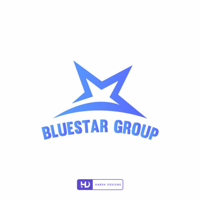 Bluestar-Group-of-Hotels-Hotel-and-Hospitality-Logo-Design-Service-in-Hyderabad-Pictorial-Mark-Logo-1