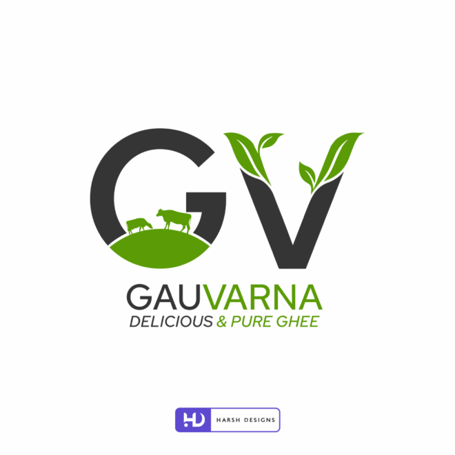 Gauvarna-Milk-Dairy-Form-logo-Monogram-Logo-Design-Dairy-Form-Logo-Logo-Design-in-India-Logo-Design-in-Hyderabad—Logo-Design-in-Bangalore-1