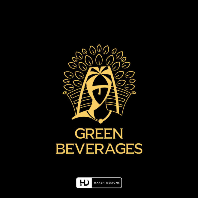 Green-Beverages-Beverage-Brand-Logo-Design-Service-in-Hyderabad-Combination-Mark-Logo-Design-1