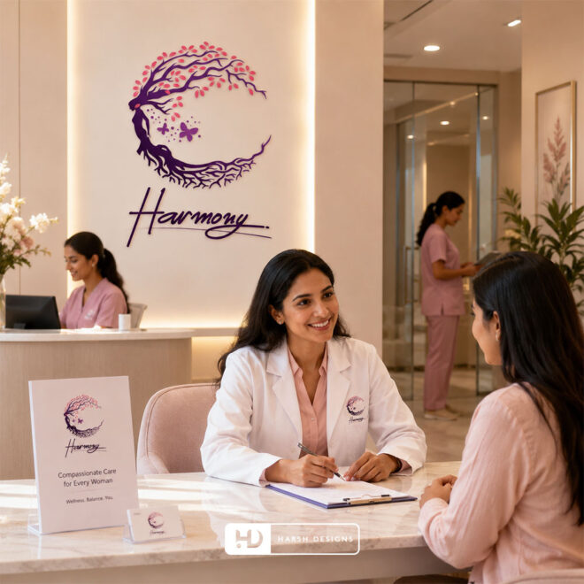 Harmony-Women-Healthcare-Logo-Design-Service-in-Hyderabad-Combination-Mark-Logo-Design-2
