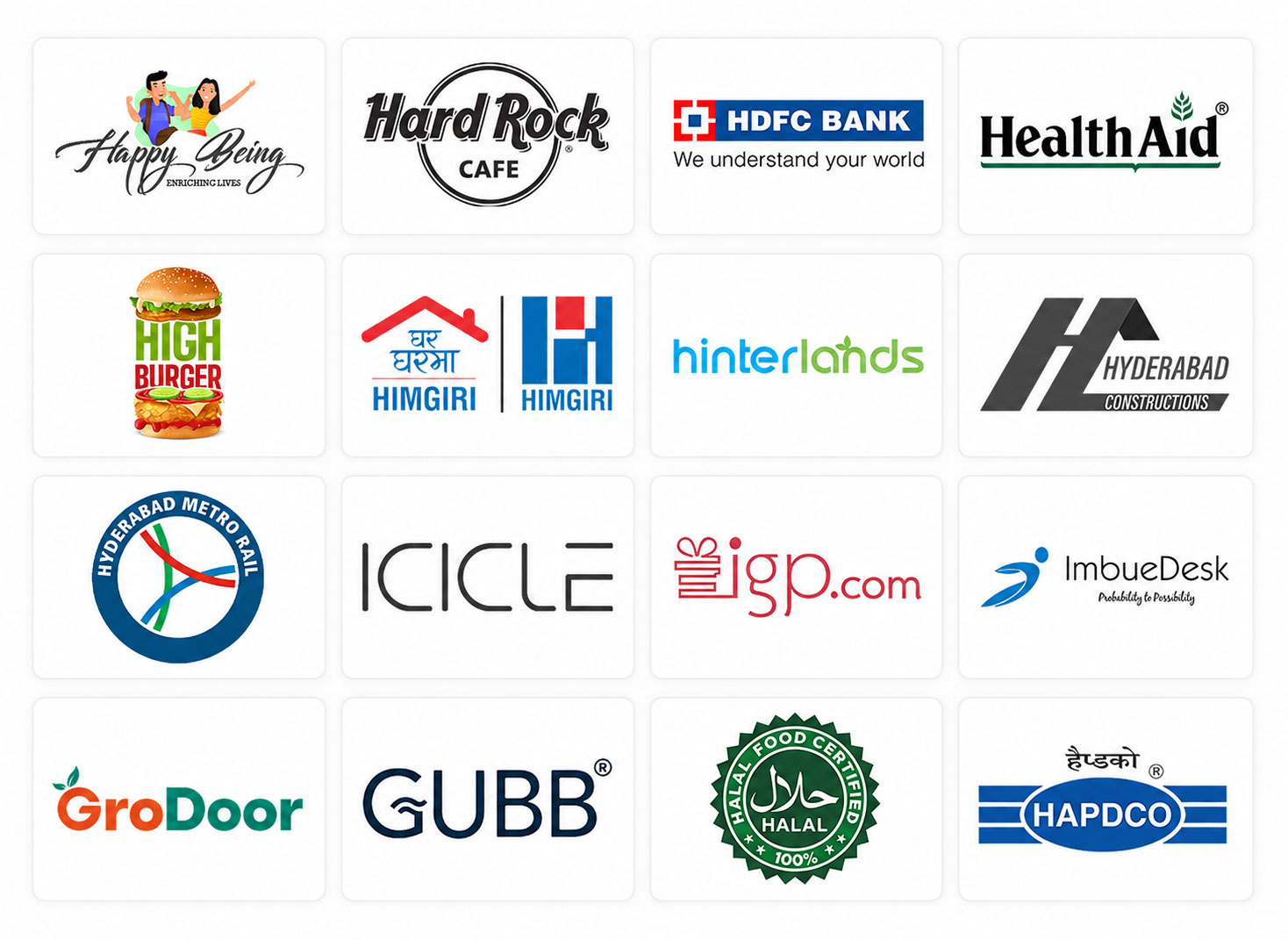 Harsh-Designs-Client-Portfolio-Logos-Across-India-and-Global-Markets