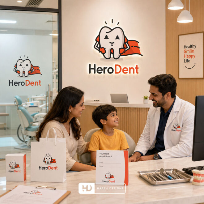 Hero-Dent-Dental-Care-Logo-Design-Service-in-Hyderabad-Mascot-Logo-Design-2