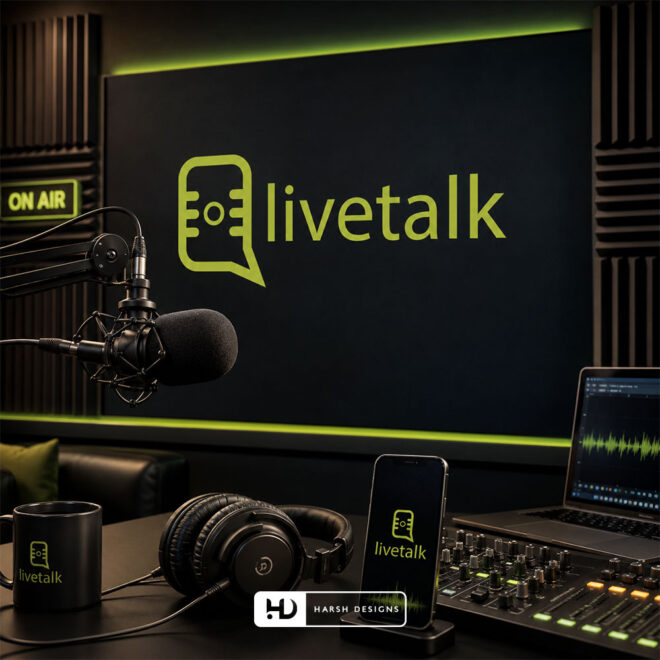 LiveTalk-Radio-App-Logo-Design-Service-in-Hyderabad-Pictorial-Mark-Logo-2