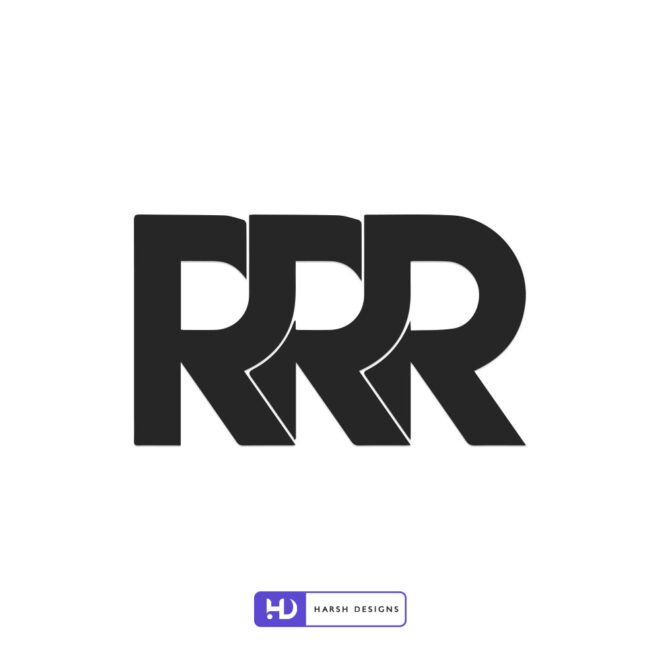 RRR-Cricket-Accessories-Logo-Design-Service-in-Hyderabad-Monogram-Logo-Design-1