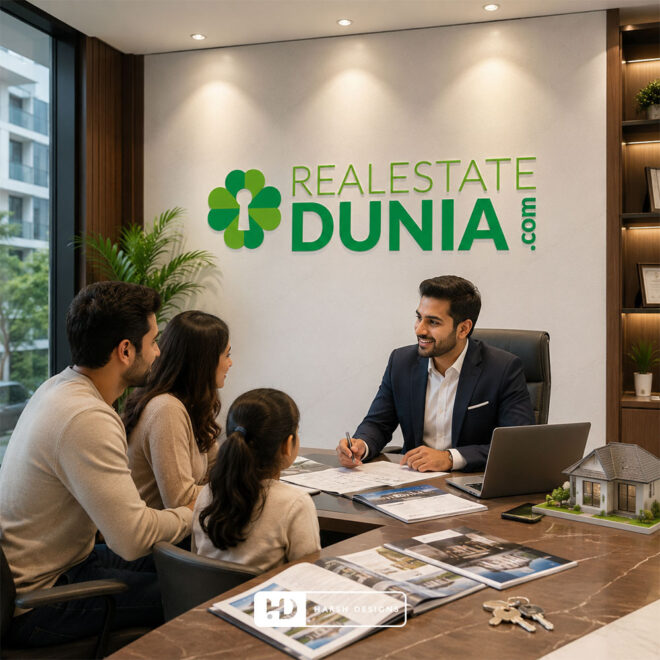 Realestate-Dunia-Real-Estate-Logo-Design-Service-in-Hyderabad-Abstract-Logo-Design-2