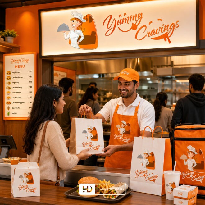 Yummy-Cravings-Food-and-Snacks-Logo-Design-Service-in-Hyderabad-Mascot-Logo-Design-2